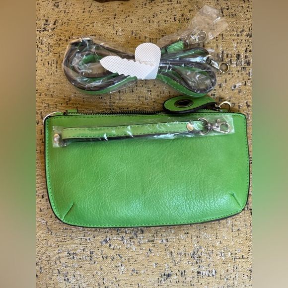 Joy Susan three way mini cross body GREEN NWT - Picture 1 of 8